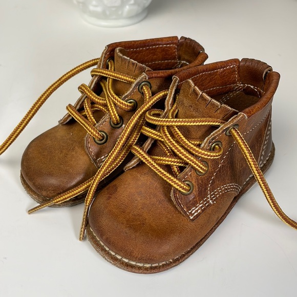 Bonnie Stuart Other - Vintage Leather Toddler Boots by Bonnie Stuart